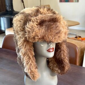 Broner Faux Fur Earflap Trapper Hat